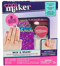 Cool Maker Nail Kit - Mix & Mani - Holiday Foil Nails