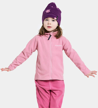 Didriksons Fleecejakke - Monte - Light Heather Pink