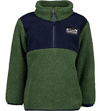 Didriksons Fleecetrøje - Gosig - Light Moss
