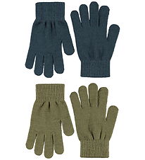 Molo Handsker - Akryl/Uld - Kiddy - 2-pak - Bark Green