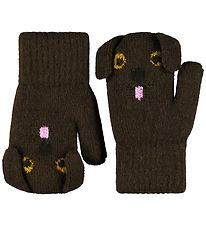 Molo Luffer m. For - Strik - Kenau - Dark Cocoa m. Hund