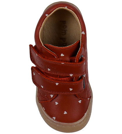Pom Pom Begyndersko - First Sport Velcro - Heart AOP