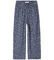 Name It Hosen - Viskose - NkfNettia - Breit - Blaupause/Flower
