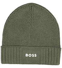 BOSS Beanie - Knitted - Green