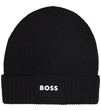 BOSS Beanie - Knitted - Black