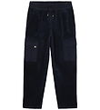 BOSS Fløjlsbukser - Navy
