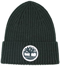 Timberland Hue - Rib - Strik - Mørkegrøn m. Logo