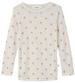 Lil' Atelier Bluse - Uld/Modal - NmfNalu - Turtledove/Melange