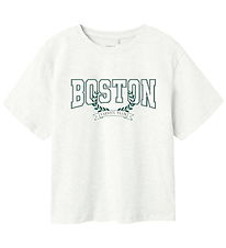 Name It T-shirt - NkfNulsa - Cloud Dancer m. Print