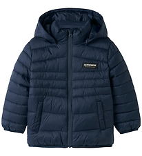Name It Puffer Jacket - NmmMarble - Spellbound