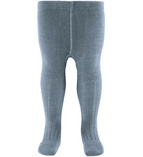 Name It Strømpebukser - Uld/Bomuld - NbmWakma - Folkstone Gray