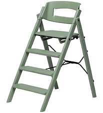 KAOS Højstol - Klapp - Genanvendt Platik - Mineral Green