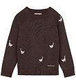 Fliink Blouse - Knitted - Mahdi - Coffee Bean