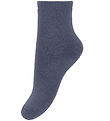 Name It Strømper - Uld/Bomuld - NmmWaksi - Folkstone Gray