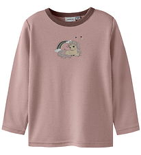 Name It Blússa - Ull - NmfWillit - Horn/Unicorn