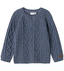 Name It Cardigan - Uld - Strik - NmmWrilla - Folkstone Gray