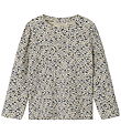 Name It Bluse - Rib - NmfNelia - Parchment m. Blomster