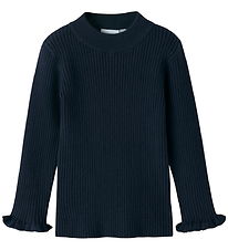 Name It Bluse - Strik - Rib - NmfVianna - Navy Blazer