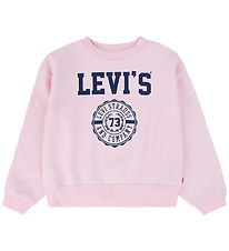 Levis Sweatshirt - Collegiate - Crystal Rose m. Logo