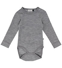 Hummel Body l/æ - HmlMini - Uld - Gråmeleret