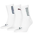 Puma Strømper - Short - 3-pak - Hvid/Colored Logo