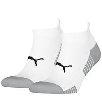 Puma Ankelstrømper - Sport - 2-pak - Hvid