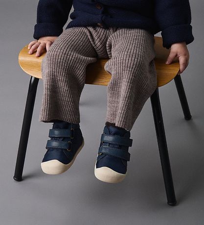Bundgaard Begyndersko - Wide Fit - Mio Navy - Blue