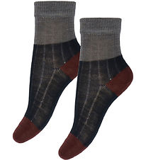 FUB Socks - Wool - Rib - 2-Pack - Dark Navy