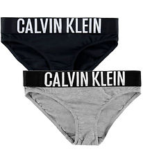 Calvin Klein Trusser - 2-pak - PVH Black/Gråmeleret