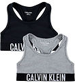 Calvin Klein Toppe - 2-pak - PVH Black/Gråmeleret