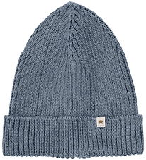 Huttelihut Beanie - Wool - Knitted - Dino - Turbulence w. Thanks