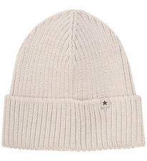 Huttelihut Beanie - Wool - Knitted - Sand Melange