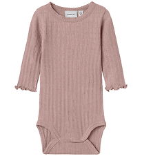 Name It Body l/æ - Uld/Silke - Rib - NbfWossa - Antler