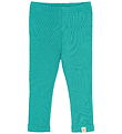 Petit Piao Leggings - Rib - Modal - Turquiose