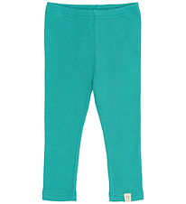 Petit Piao Leggings - Rib - Modal - Turquiose