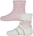 Name It Strømper - NbfNupcake - 2-pak - Cloud Dancer/Burnished L