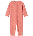MarMar Jumpsuit - Rib - Modal - Ruka - Red Stripe