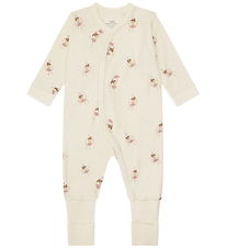Hust and Claire Natdragt - Uld/Bambus Viskose - Manu - Off White