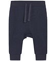 Hust and Claire Bukser - Uld/Bambus Viskose - Gaby - More Navy
