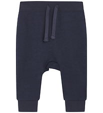 Hust and Claire Bukser - Uld/Bambus Viskose - Gaby - More Navy