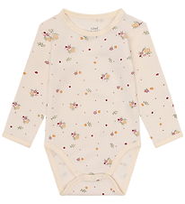Hust and Claire Body l/æ - Uld - HCBo Flora - Off White