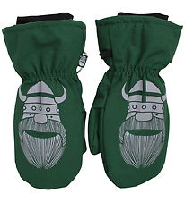 Danefæ Mittens w. Fleece - DaneSnowball - Dk Pine w. Erik