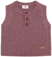 Hust and Claire Vesti - Prjónað - HCEdi Wool Rib Prjóna - Pale M
