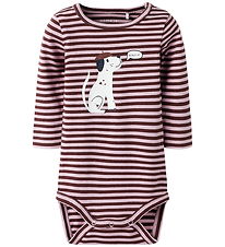 Name It Body l/æ - NbfKilas - Bleached Mauve/Andorra m. Print
