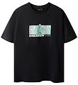 LMTD T-shirt - NlmAnders - Sort m. Print