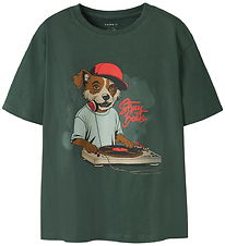 Name It T-shirt - NkmNova - Garden Topiary m. Print