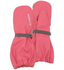 Didriksons Luffer m. Fleece - PU - Pileglove - Dusty Azalea
