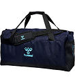 Hummel Sportstaske - hmlCore 2.0 - Marine/Blue Fish