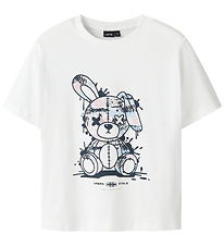 LMTD T-shirt - NlfTedi - Bright White m. Print