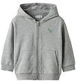 Name It Cardigan - NmmValon - Gråmeleret